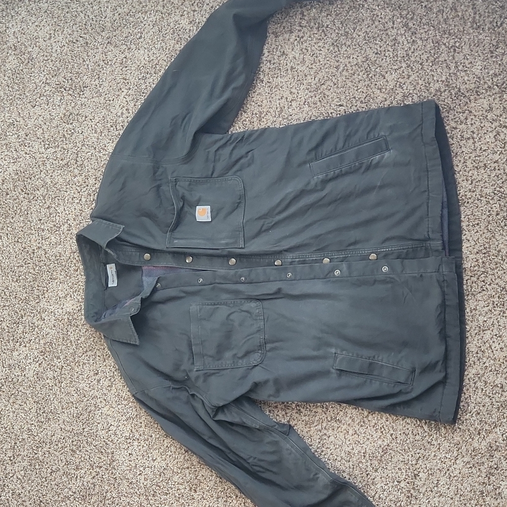Carharrt Fleece Lined Shirt Jacket